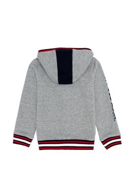 Erkek Çocuk Gri Melanj Sweatshirt - 50253775015