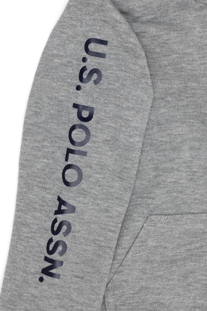 Erkek Çocuk Gri Melanj Sweatshirt