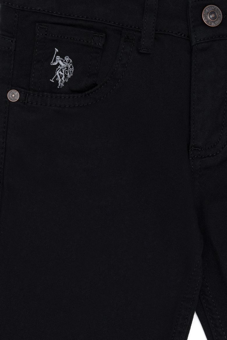 Erkek Çocuk Siyah Kanvas Pantolon - 50260844031