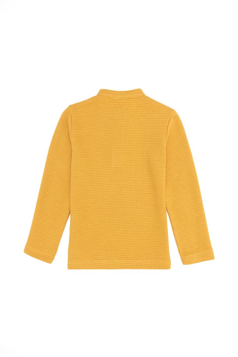 Çocuk Safran Hakim Yaka Sweatshirt - 50253348005