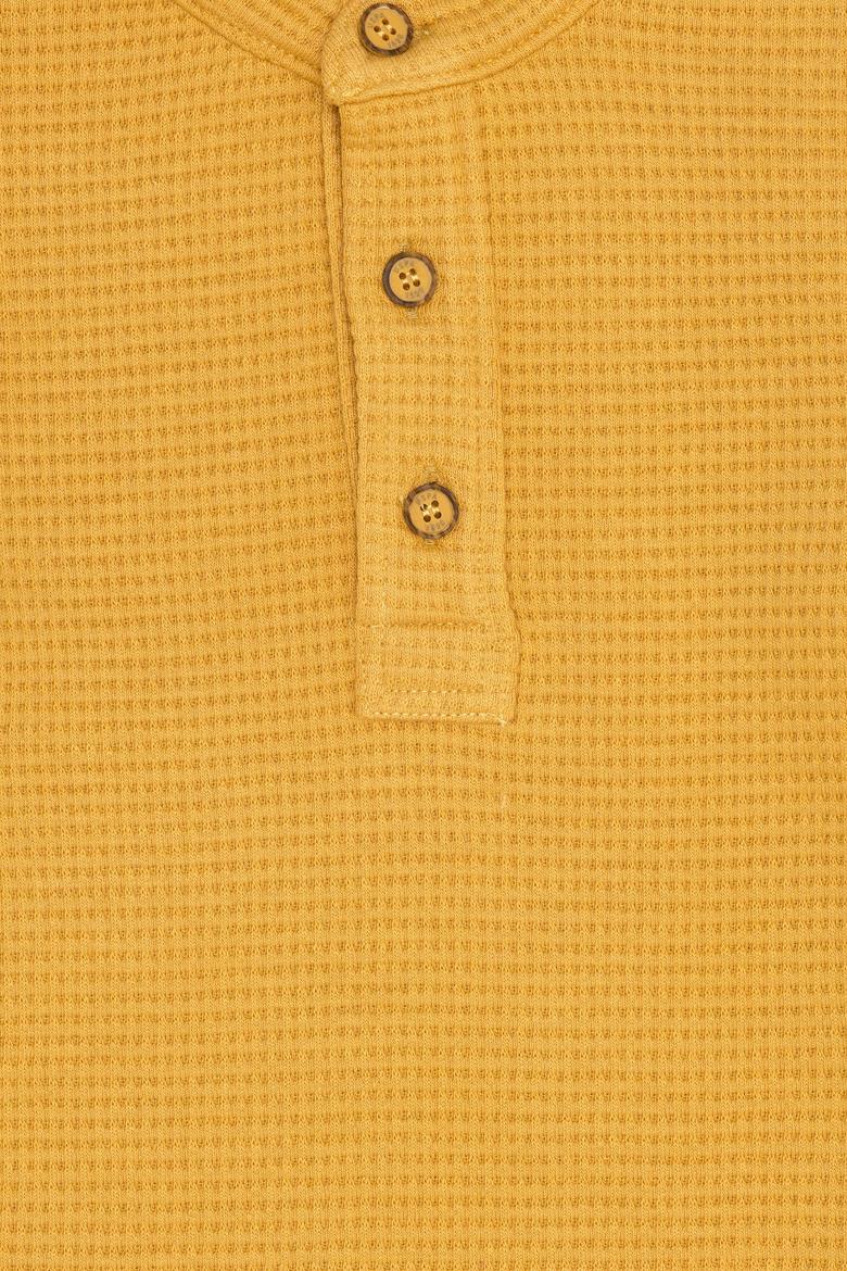 Çocuk Safran Hakim Yaka Sweatshirt - 50253348005