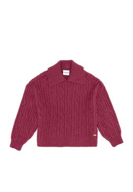 Kız Çocuk Manolya Bebe Yaka Kazak - 50254139007