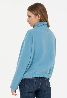 Kadın Mavi Sweatshirt - 50254449018
