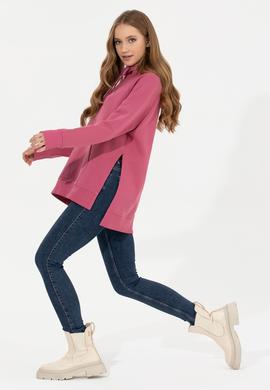 Kadın Pembe Sweatshirt - 50260879021