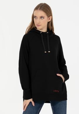 Kadın Siyah Sweatshirt - 50260879029