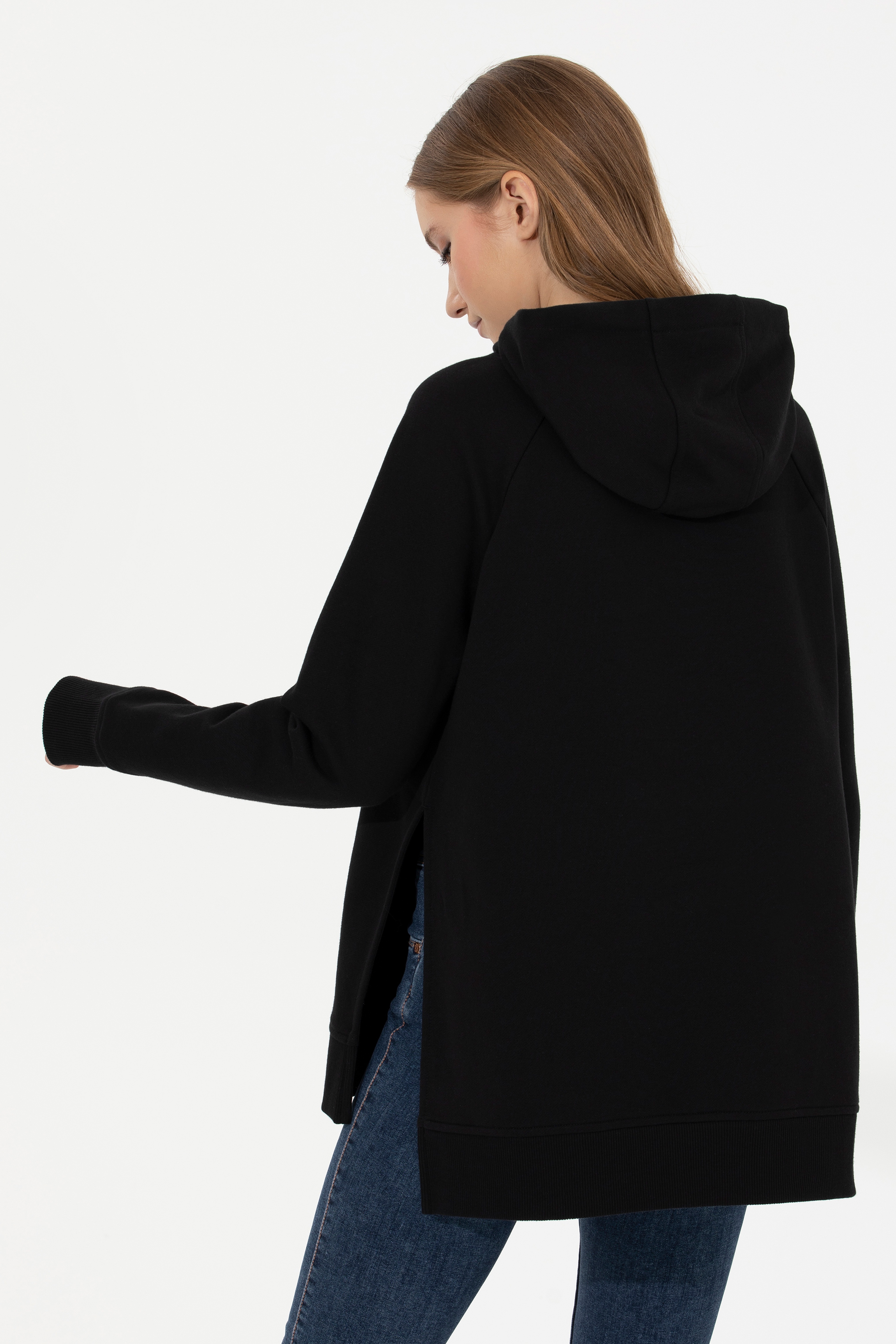 Kadın Siyah Sweatshirt