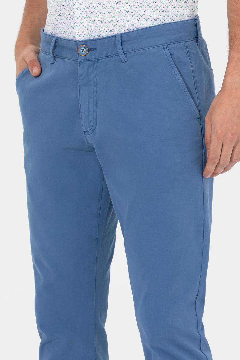 Erkek İndigo Kanvas Pantolon - 50198797075