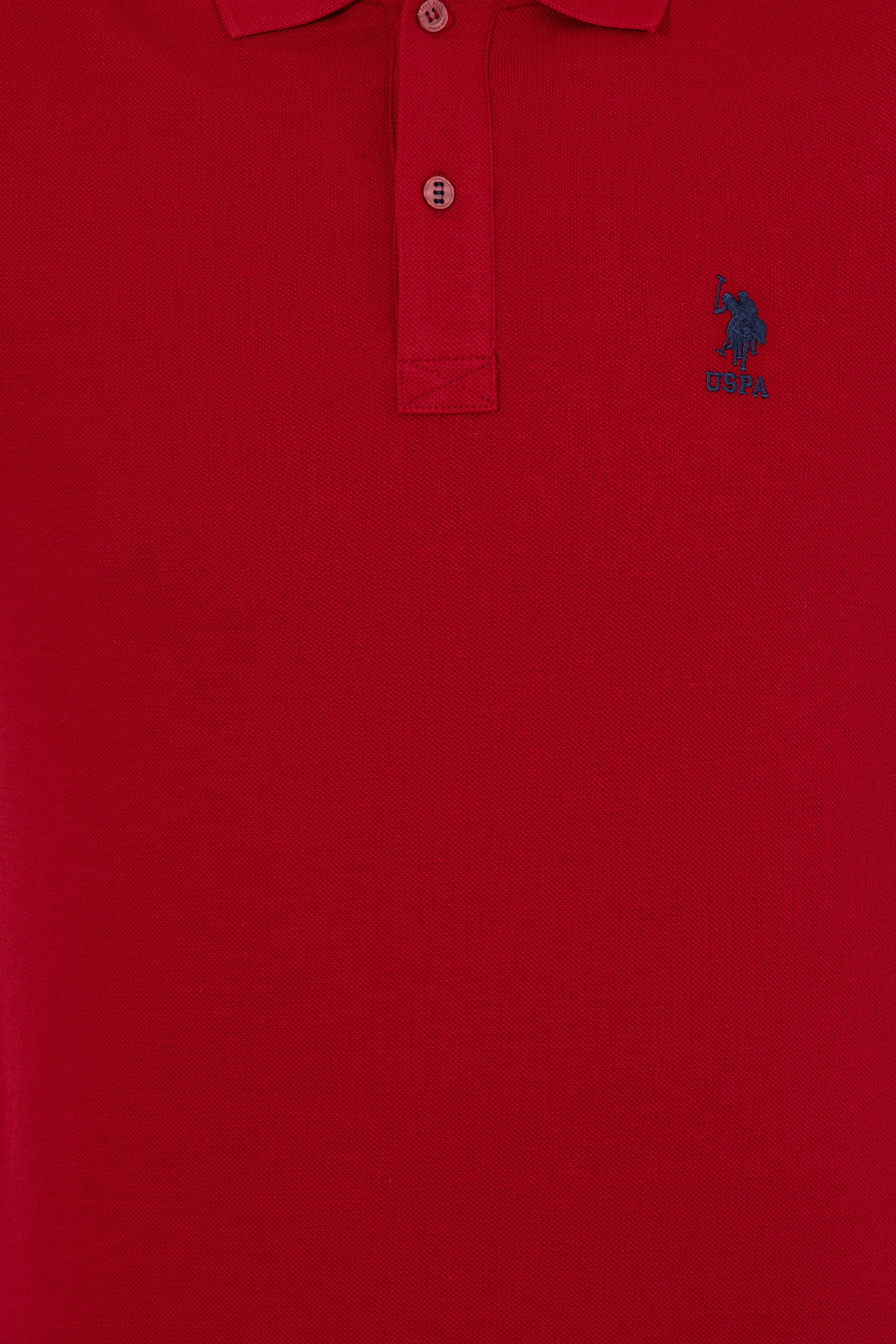 Erkek Bordo Basic Polo Yaka Tişört - Image 6