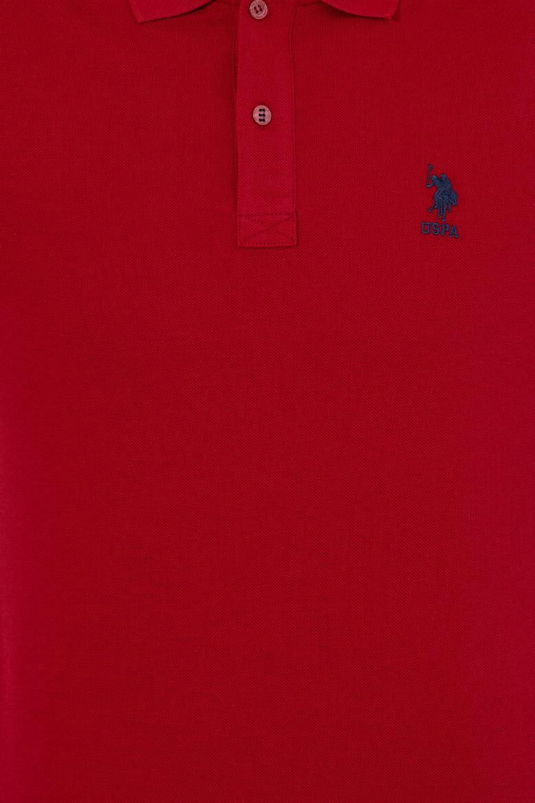 Erkek Bordo Basic Polo Yaka Tişört - 50249153050
