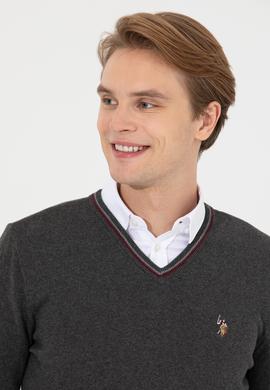 Erkek Antrasit Basic Kazak - 50236974066