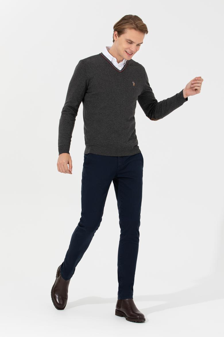 Erkek Antrasit Basic Kazak - 50236974066