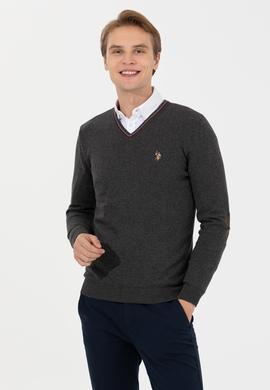 Erkek Antrasit Basic Kazak - 50236974066