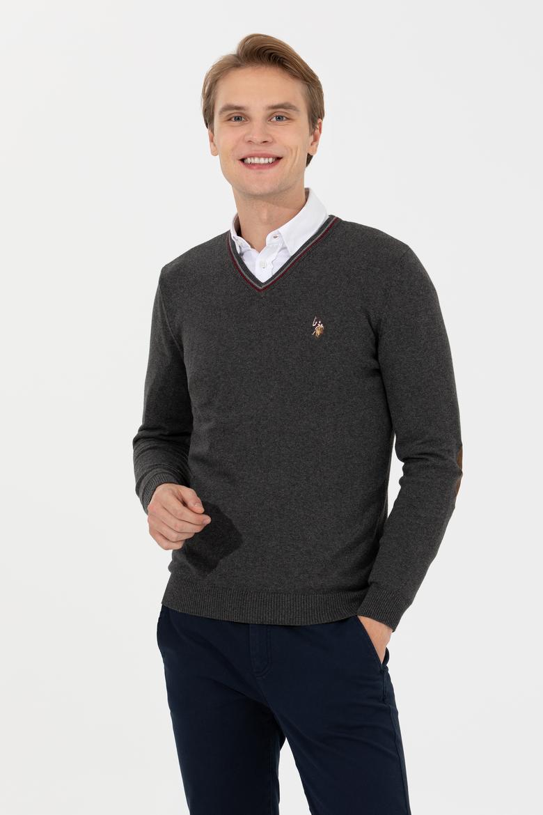 Erkek Antrasit Basic Kazak