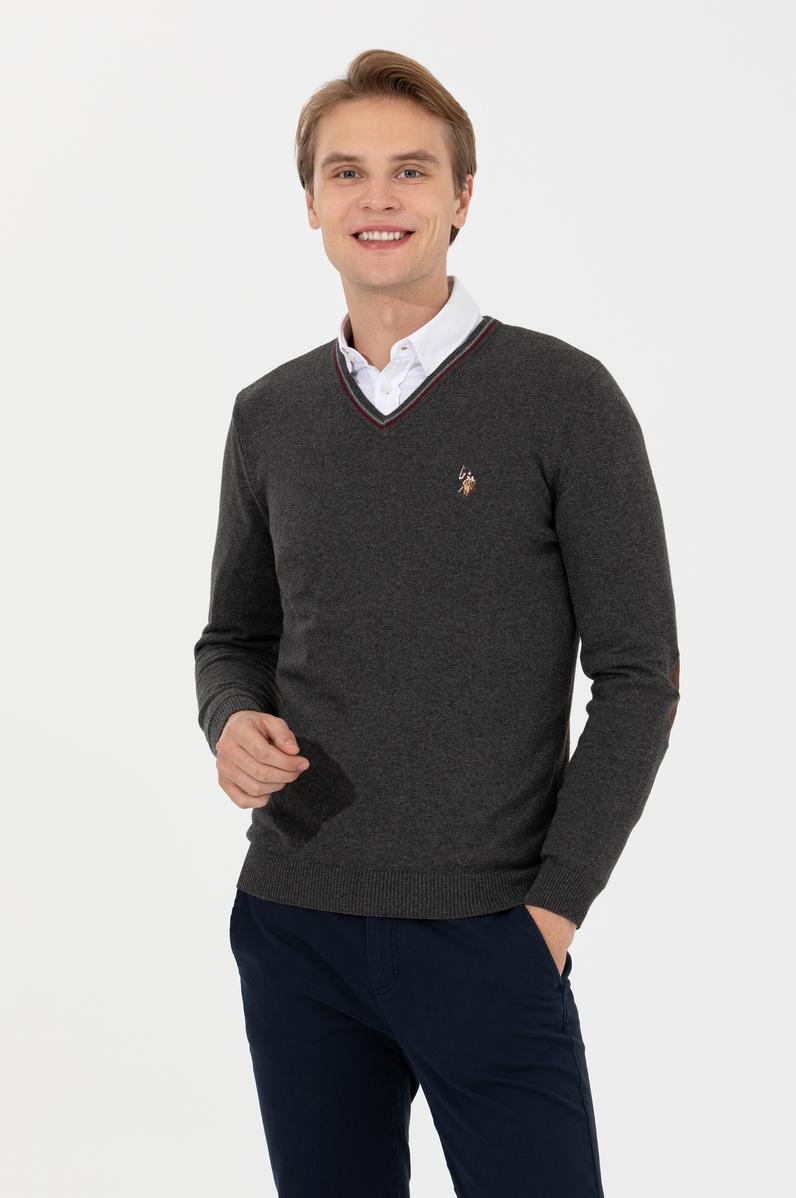 Erkek Antrasit Basic Kazak