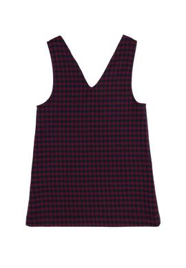 Kız Çocuk Lacivert Dokuma Elbise - 50252824002