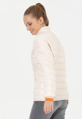 Kadın Ekru Mont - 50255858014