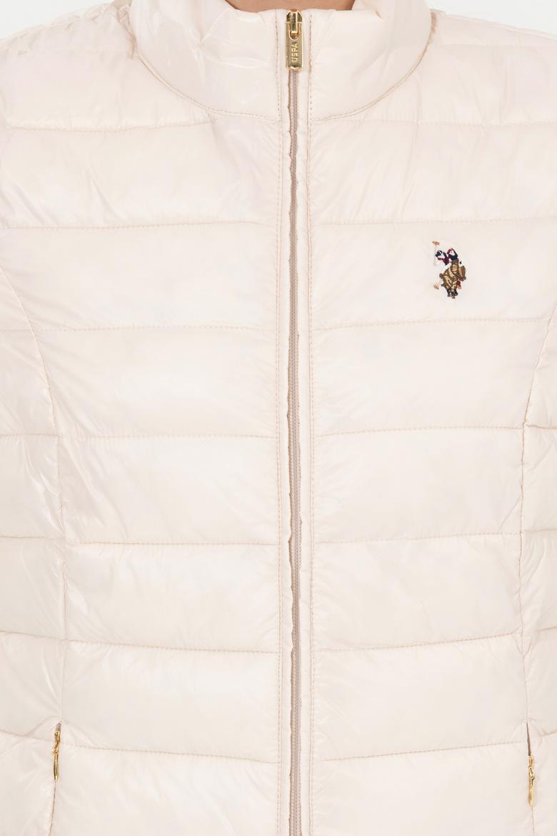 Kadın Ekru Mont - 50255858014