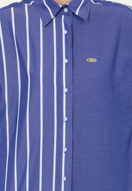 Kadın Mavi Uzun Kollu Gömlek - 50254560003