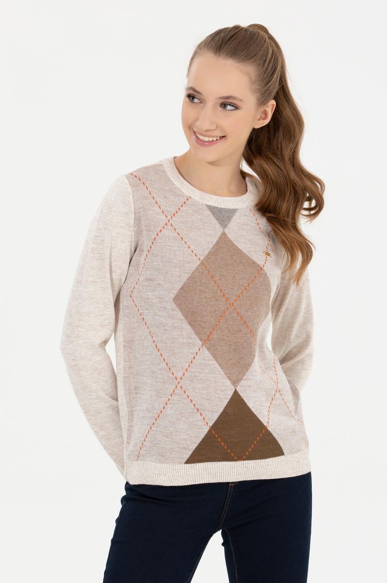 Kadın Camel Melanj Kazak