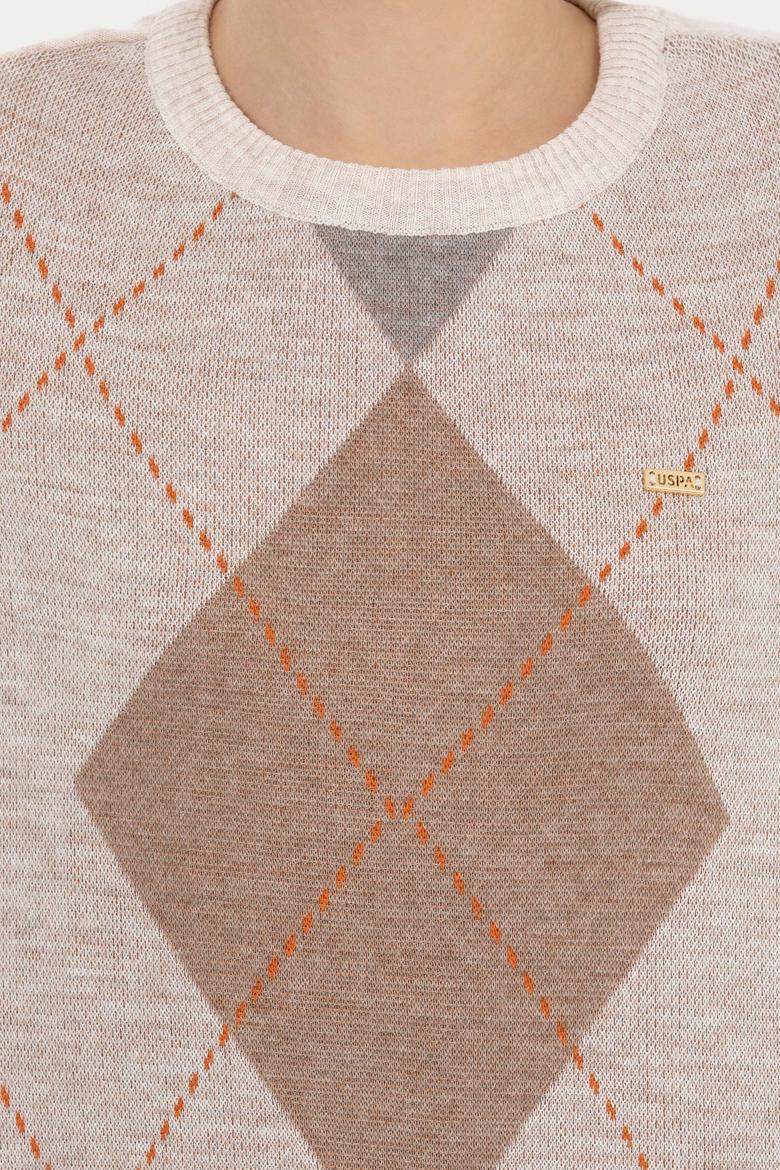 Kadın Camel Melanj Kazak - 50251896036