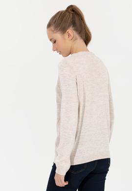 Kadın Camel Melanj Kazak - 50251896036