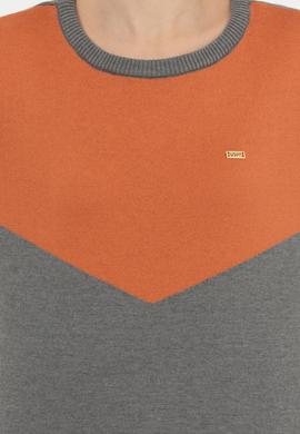 Kadın Gri Melanj Kazak - 50253070011