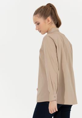 Kadın Taş Uzun Kollu Gömlek - 50262276036