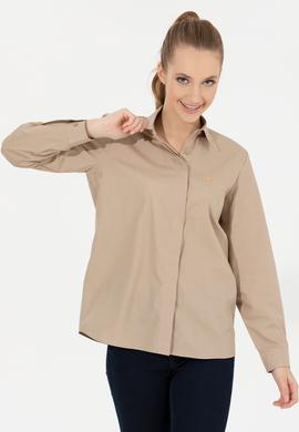 Kadın Taş Uzun Kollu Gömlek - 50262276036