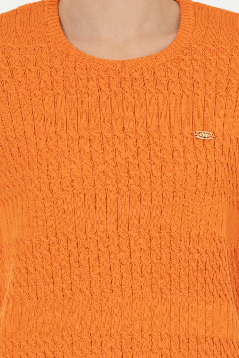 Kadın Turuncu Kazak - 50253007048