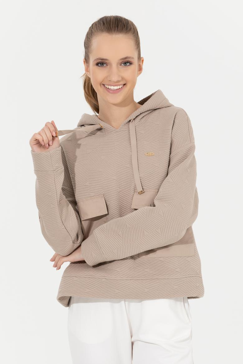 Kadın Taş Sweatshirt - 50256326013