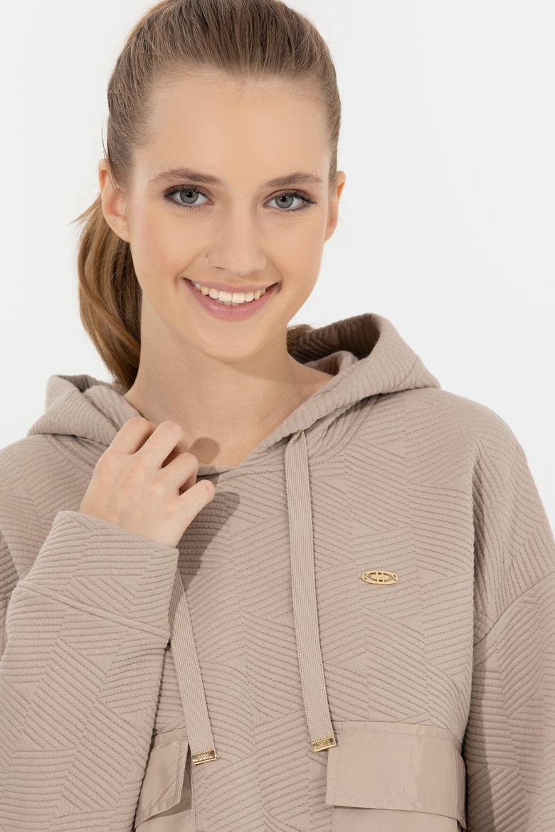 Kadın Taş Sweatshirt - 50256326013