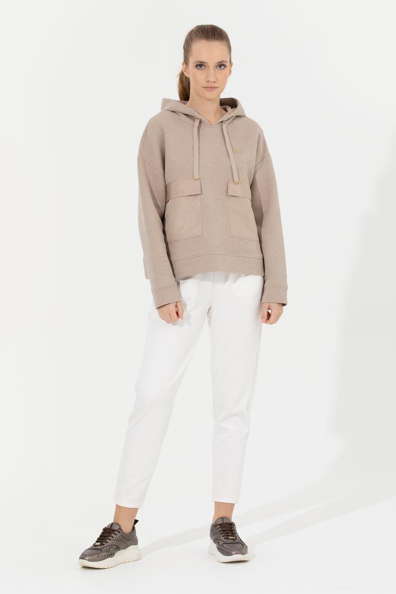 Kadın Taş Sweatshirt - 50256326013