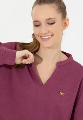 Kadın Pembe Sweatshirt - 50256501023