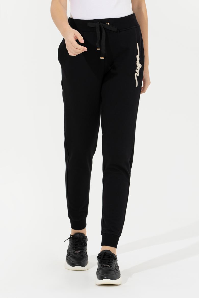 Kadın Siyah Jogger Eşofman Altı - 50261286003