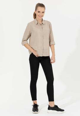 Kadın Siyah Pantolon - 50261329011