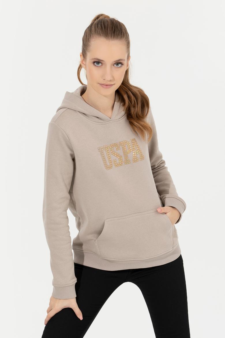 Kadın Taş Basic Sweatshirt
