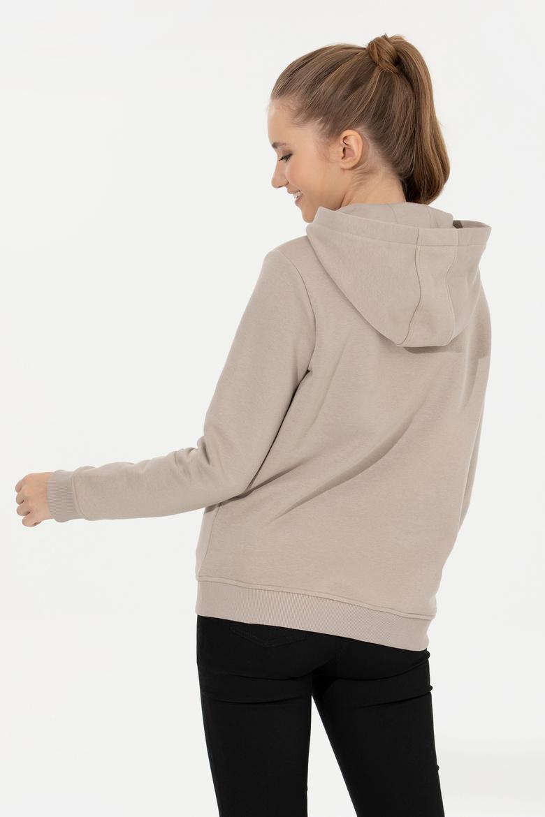 Kadın Taş Basic Sweatshirt - 50256249022
