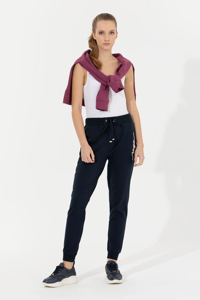 Kadın Lacivert Jogger Eşofman Altı