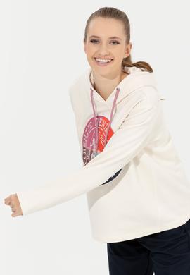 Kadın Ekru Sweatshirt - 50254470013