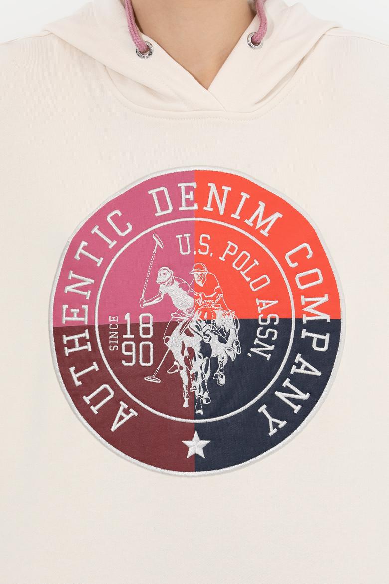 Kadın Ekru Sweatshirt - 50254470013