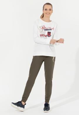 Kadın Koyu Haki Jogger Eşofman Altı - 50261286030