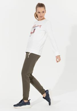 Kadın Koyu Haki Jogger Eşofman Altı - 50261286030