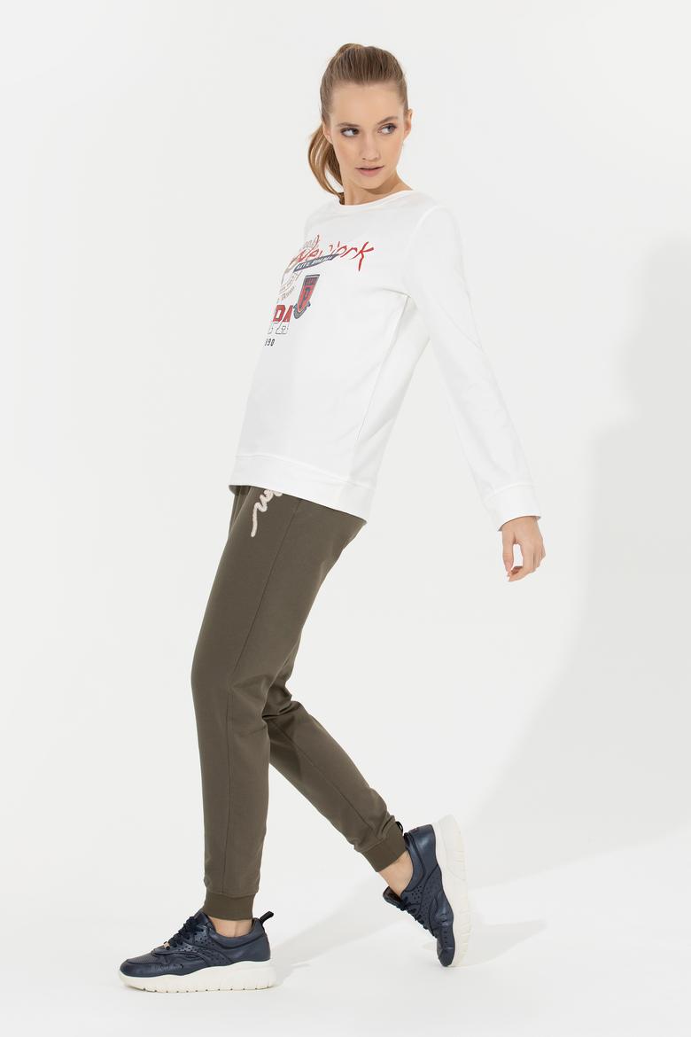 Kadın Koyu Haki Jogger Eşofman Altı - 50261286030