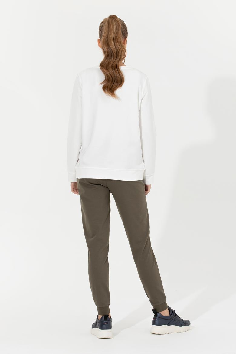 Kadın Koyu Haki Jogger Eşofman Altı - 50261286030