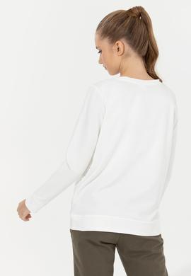 Kadın Ekru Sweatshirt - 50256289006