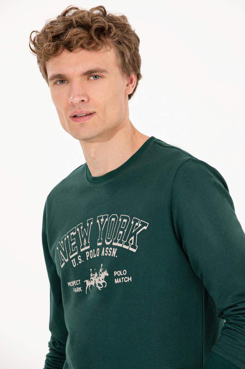 Erkek Yeşil Sweatshirt