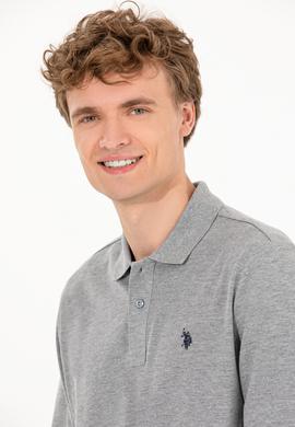 Erkek Gri Melanj Basic Sweatshirt - 50253121013