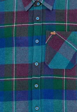 Erkek Kobalt Mavi Uzun Kollu Gömlek - 50254161017