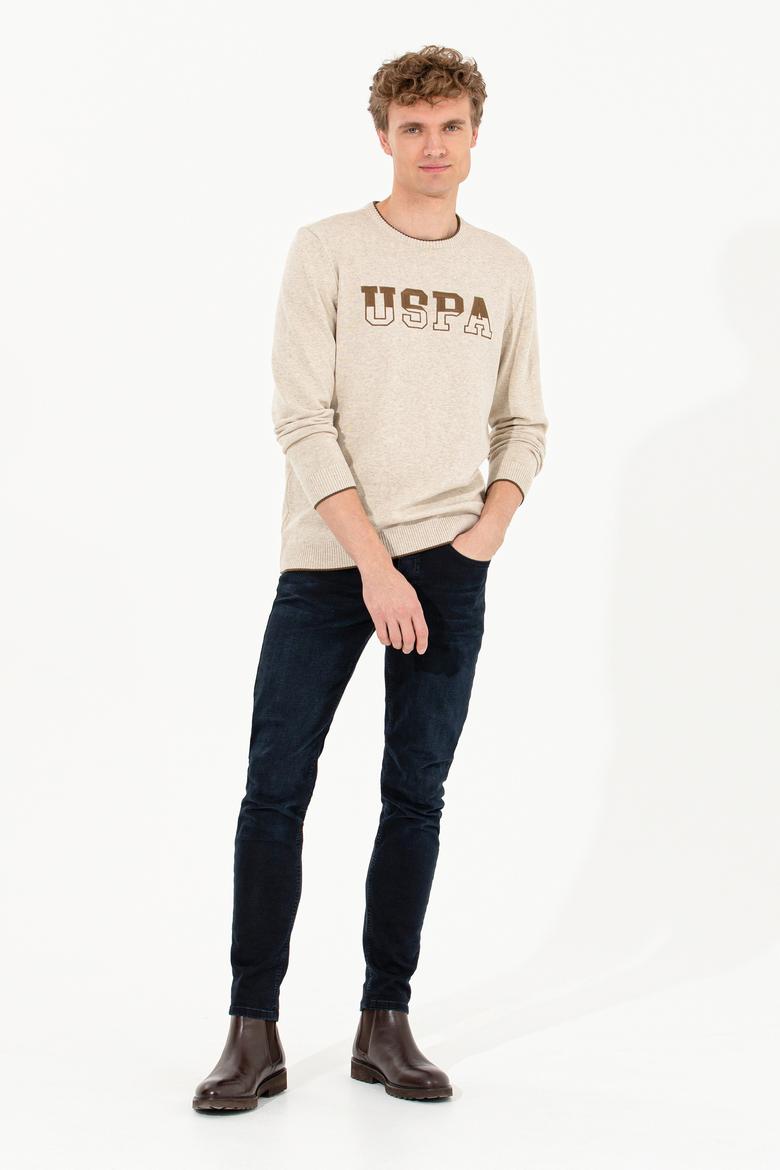 Erkek Taş Melanj Kazak - 50255650039