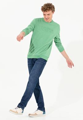 Erkek Mint Melanj Sweatshirt - 50253270026